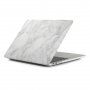 Coperta mată pentru MacBook Pro 16" (A2141) - marmură albă