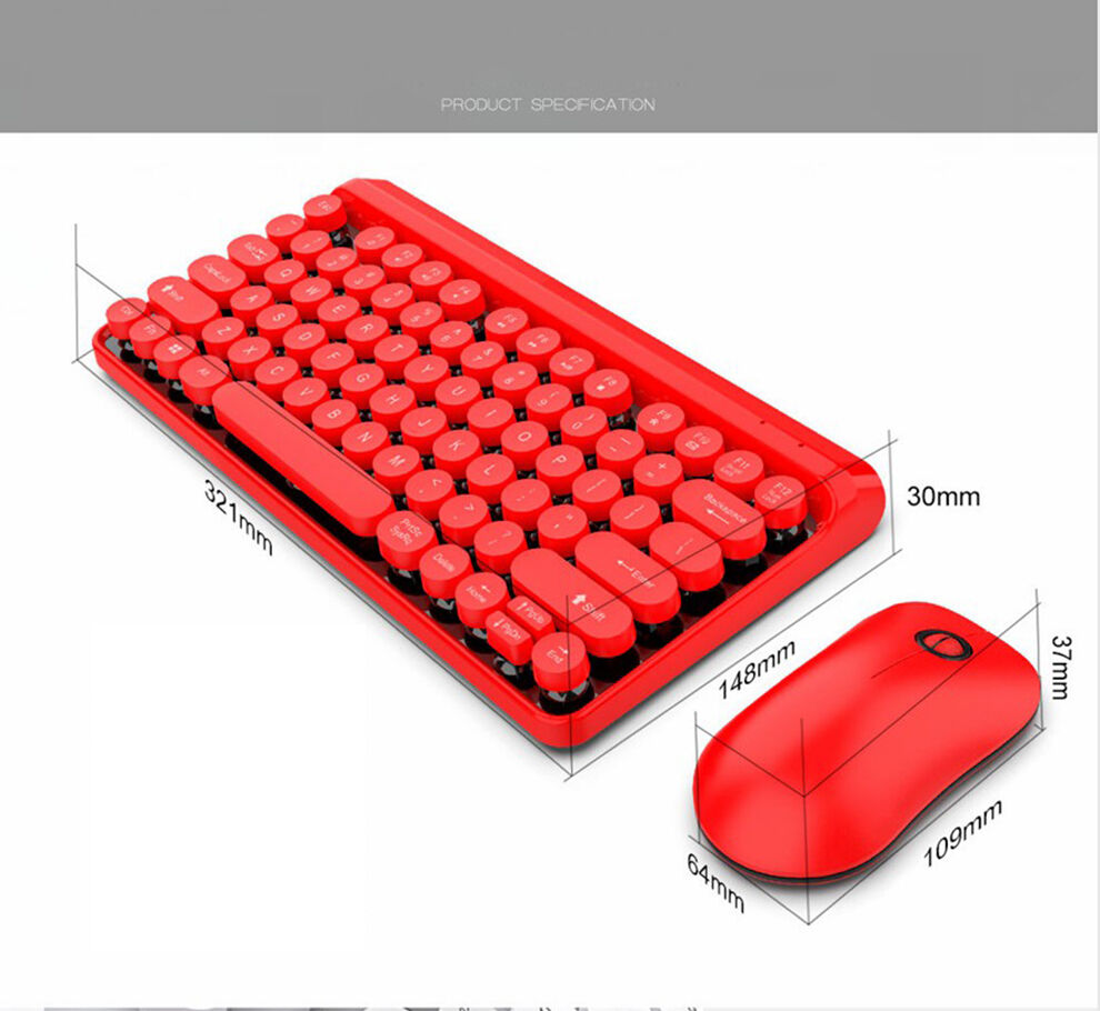 Set de tastatură wireless multimedia cu mouse - albastră Set de tastatură wireless multimedia cu mouse - albastră