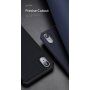 Dux Ducis husă tip portofel pentru cărți de credit pentru iPhone XR - albastru