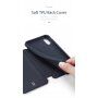 Dux Ducis husă tip portofel pentru cărți de credit pentru iPhone XR - albastru