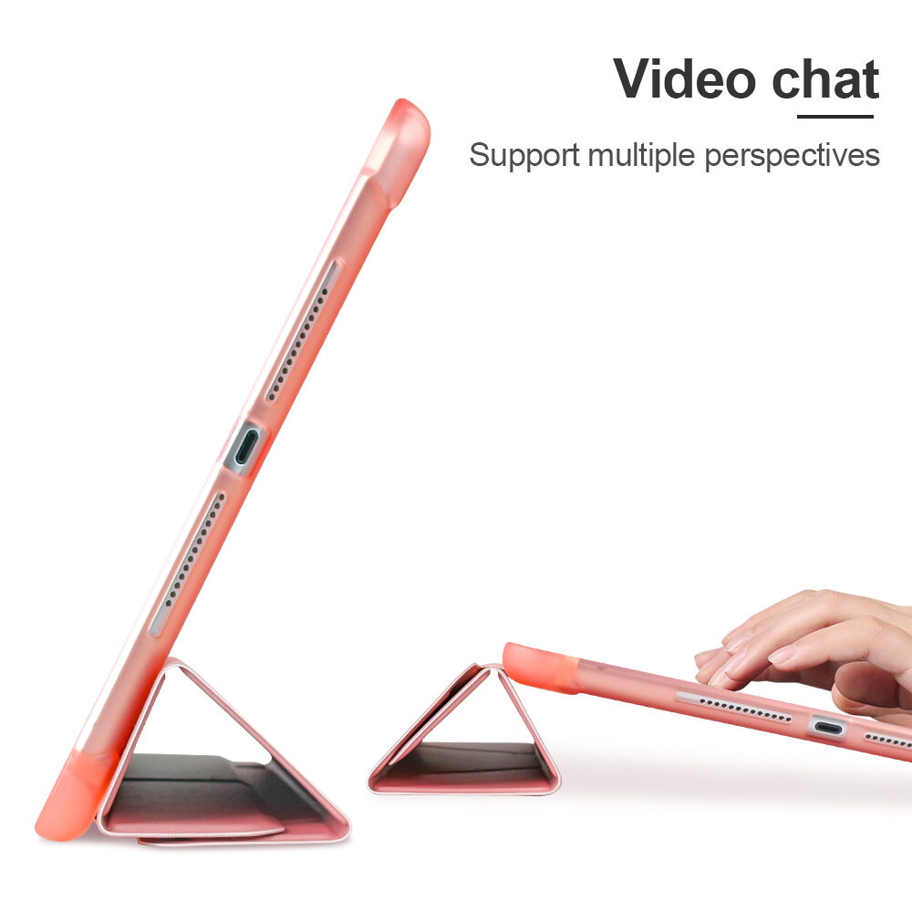 Husă cu stativ origami și compartiment pentru Apple Pencil pentru iPad 10,2