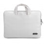 Geantă Bafewld Jazz cu fermoar, pentru Apple MacBook Air / Pro 13 – albă