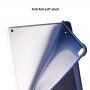 Carcasă flip cu funcție sleep și compartiment pentru Apple Pencil, pentru iPad 10,2" (2019-2021) / Air 3 (2019) / Pro 10,5" - albastru închis