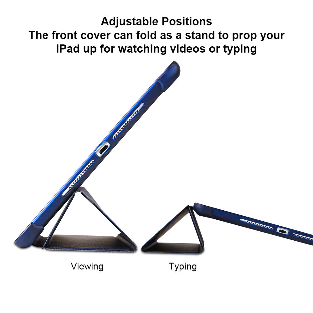 Carcasă flip cu funcție sleep și compartiment pentru Apple Pencil, pentru iPad 10,2