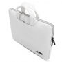 Geantă Bafewld Jazz cu fermoar, pentru Apple MacBook Air / Pro 13 – albă