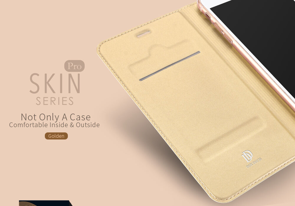 Dux Ducis husă flip cu stativ pentru iPhone 7 Plus / 8 Plus - albastru închis