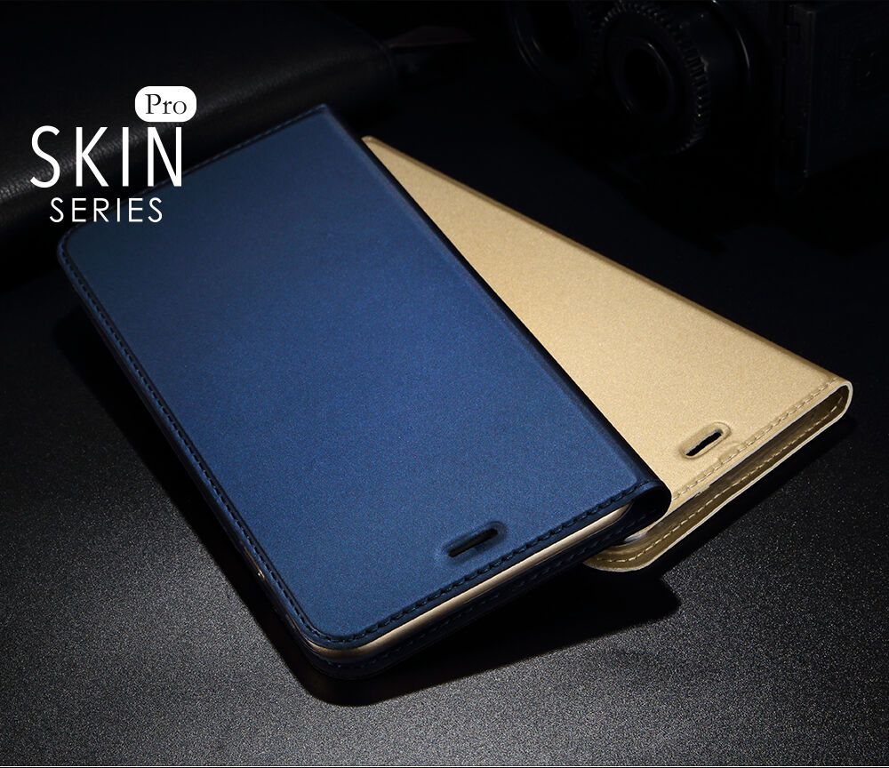 Dux Ducis husă flip cu stativ pentru iPhone 7 Plus / 8 Plus - albastru închis