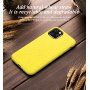 Carcasă mată ecologică degradabilă pentru iPhone 11 Pro - galben