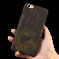 Carcasă termo-sensibilă, cu păstrarea amprentei mâinii dvs., pentru iPhone 6S Plus / 6 Plus - verde