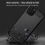 Mofi carcasă cu textură șlefuită, pentru iPhone 11 Pro Max - roșu