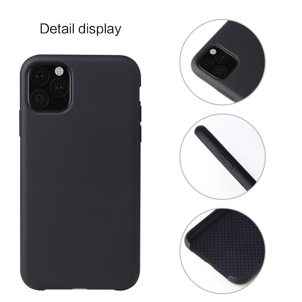 Howmark carcasă moale cauciucată pentru iPhone 11 Pro Max - roz