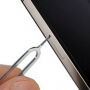 Instrument de scoatere a cartelei SIM, pentru iPhone - argintiu