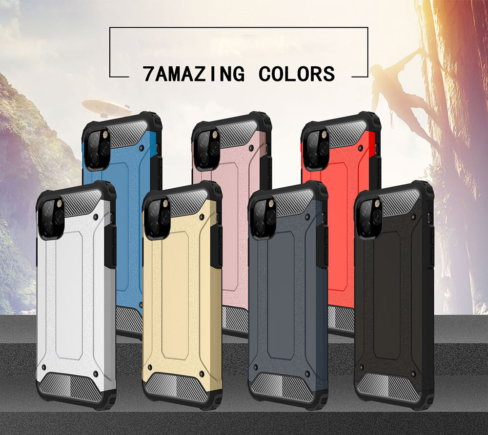 Carcasă rezistentă Armor, pentru iPhone 11 Pro Max - bleumarin