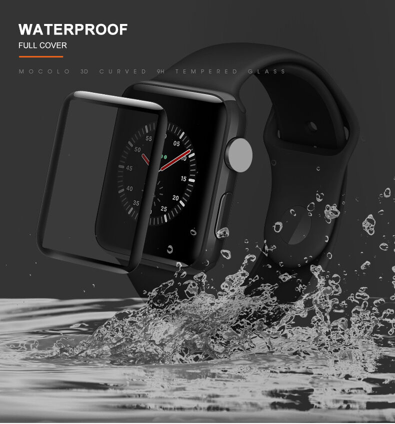 Sticlă durificată Mocolo 3D, cu margine moale, pentru Apple Watch 40mm