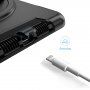Carcasă durabilă pivotantă la 360° cu suport pentru iPad mini 4 / 5 - negru