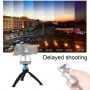 PULUZ Stativ / trepied cu cap pivotant cu 360°, pentru iPhone - albastru