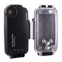Carcasă HAWEEL impermeabilă până la adâncimea de 40m, pentru iPhone 8 Plus / 7 Plus - negru