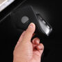 Husă din plastic pentru iPhone 6 Plus / 6S Plus, cu protecţie 360° - protejează partea din faţă şi din spate - negru