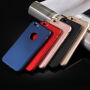 Husă din plastic pentru iPhone 6 Plus / 6S Plus, cu protecţie 360° - protejează partea din faţă şi din spate - roşu