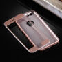 Husă din plastic pentru iPhone 6 Plus / 6S Plus, cu protecţie 360° - protejează partea din faţă şi din spate - roz auriu (Rose Gold)