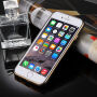 Husă pentru iPhone 6 Plus / 6S Plus, cu protecţie 360° şi canturi lucioase - protejează partea din faţă şi din spate - negru