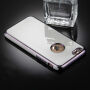 Husă pentru iPhone 6 Plus / 6S Plus, cu protecţie 360° şi canturi lucioase - protejează partea din faţă şi din spate - gri