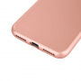 Husă din silicon pentru iPhone 8 / 7, cu protecţie 360° - protejează partea din faţă şi din spate - roz auriu (Rose Gold)