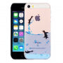 Carcasă pentru iPhone 5 / 5S / SE (2016) - model artistic - pinguini