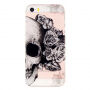 Carcasă de protecţie model artistic pentru iPhone 5 / 5S / SE (2016) - craniu