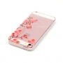 Carcasă de protecţie model artistic pentru iPhone 5 / 5S / SE (2016) - frunze de sakura
