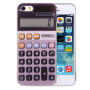 Carcasă pentru iPhone 5 / 5S / SE, cu motiv de calculator - gri