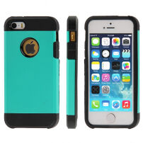 Carcasă super rezistentă "Armor", pentru iPhone 5 / 5S / SE (2016) - verde