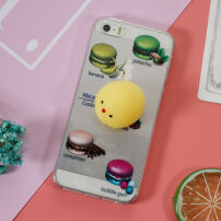 Carcasă 3D din gel pentru iPhone 5 / 5S / SE (2016) - macaroons