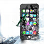 Husă IP68 impermeabilă şi rezistentă la praf, pentru iPhone 6 Plus / 6S Plus - negru