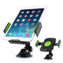 Suport auto cu ventuză, rotativ la 360 ° pentru iPad - verde