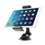 Suport auto cu ventuză, rotativ la 360 ° pentru iPad - negru