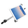 Suport auto cu fixare pe tetierele banchetelor din faţă, pentru iPad - argint