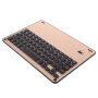Tastatură wireless Bluetooth şi husă, pentru Apple iPad Air 3 (2019) / iPad Pro 10,5" (2017) - auriu