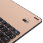 Tastatură wireless Bluetooth şi husă, pentru Apple iPad Air 3 (2019) / iPad Pro 10,5" (2017) - auriu