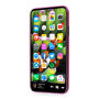 Carcasă ultra subţire spate, din plastic mat, pentru Apple iPhone XS / iPhone X - roz