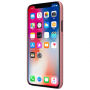 Carcasă spate NILLKIN, cu protecţie de display, pentru Apple iPhone XS / iPhone X - roz-auriu