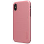 Carcasă spate NILLKIN, cu protecţie de display, pentru Apple iPhone XS / iPhone X - roz-auriu
