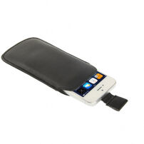 Husă cu curea de scoatere, pentru iPhone 5 / 5S / SE (2016) – neagră