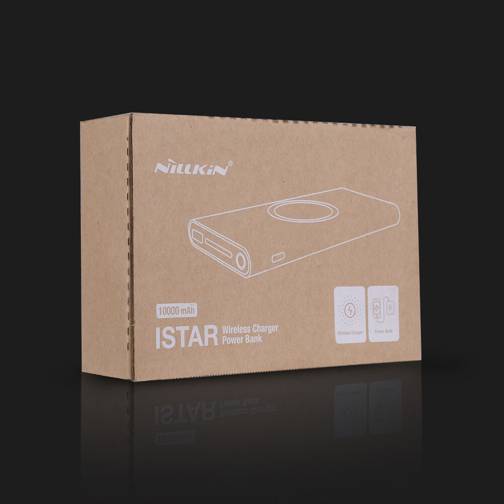 Powerbank NILLKIN 10000mAh, cu încărcare wireless - alb Powerbank NILLKIN 10000mAh, cu încărcare wireless - alb
