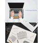 Servietă multifuncțională, cu stativ, pentru MacBook 12" - negru