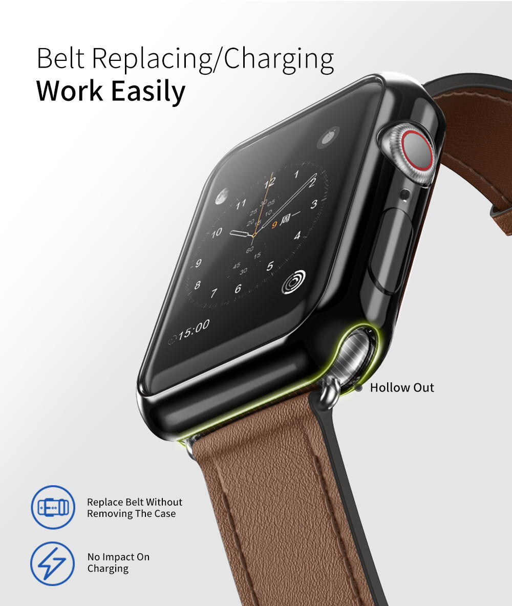Dux Ducis husa de protectie pentru Apple Watch 40mm - neagra
