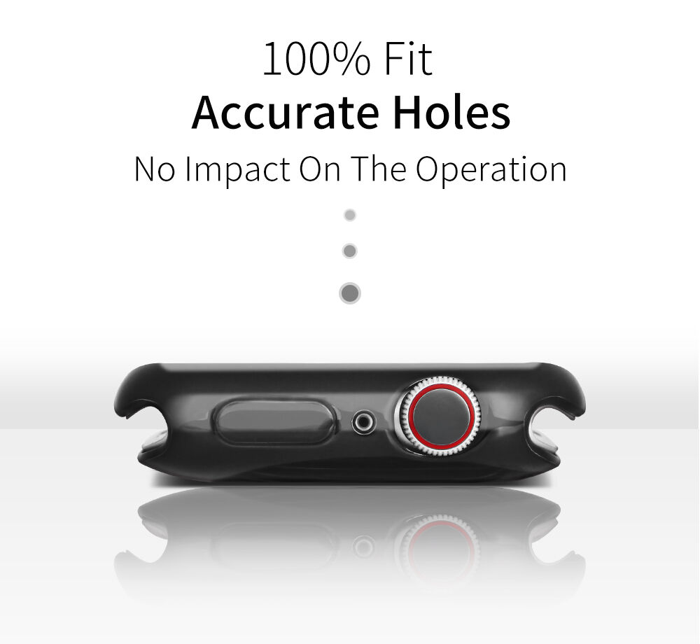 Dux Ducis husa de protectie pentru Apple Watch 40mm - neagra