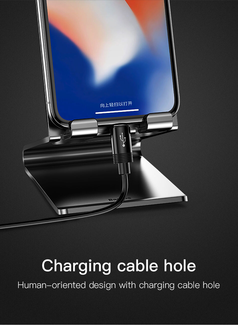 Stativ elegant BASEUS, pentru iPhone - negru