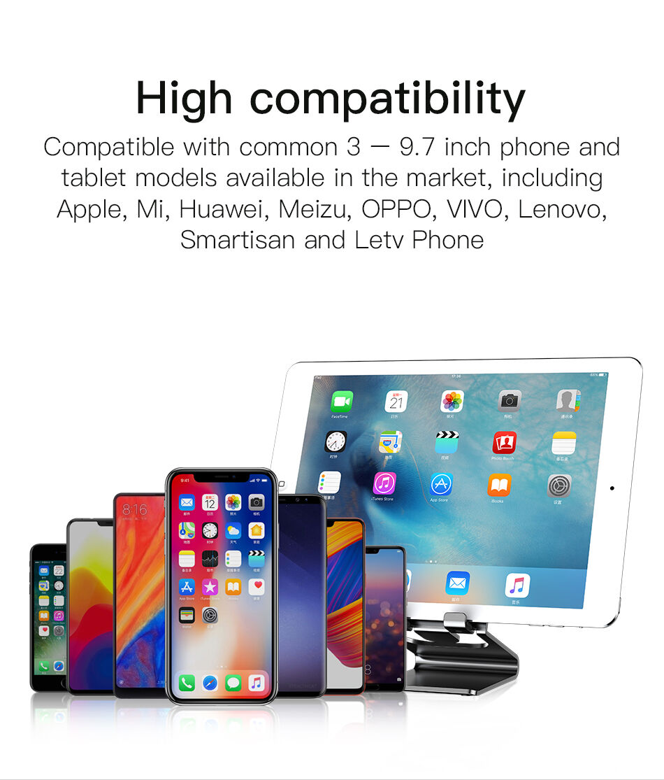 Stativ elegant BASEUS, pentru iPhone - negru