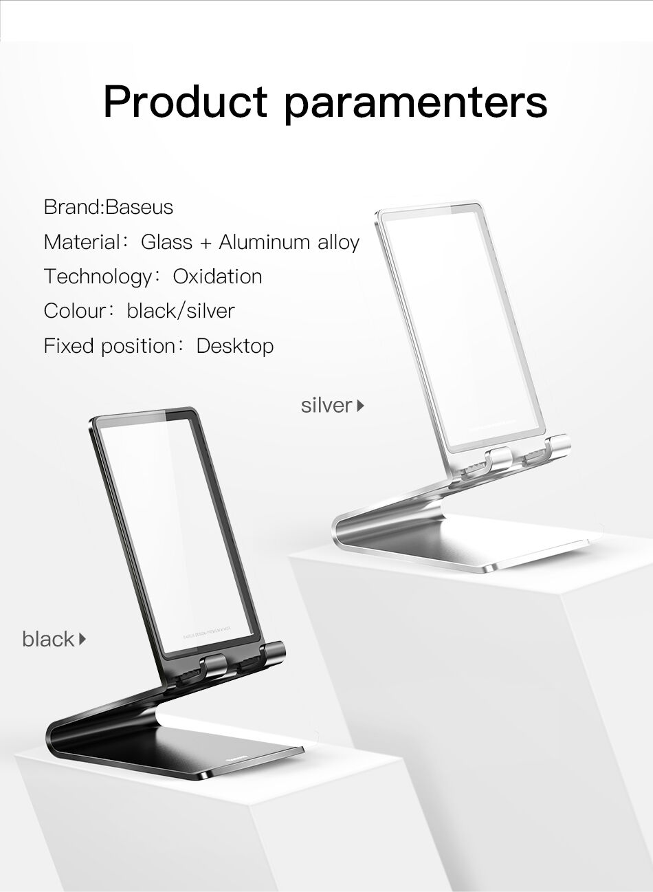 Stativ elegant BASEUS, pentru iPhone - negru